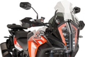 PUIG HI-TECH PARTS Race Windscreen - Clear - KTM 9716W