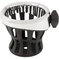 CIRO Drink Holder - Gen 2 - Chrome - Chrome 1-1/8"/1-1/4" Handlebar Mount 55414