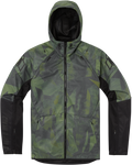 ICON Airform Battlescar™ Jacket - Green - Small 2820-5479