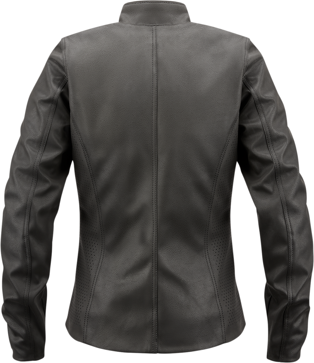 ICON Women's Tuscadero2™ Jacket - Black - US Small 2822-1427