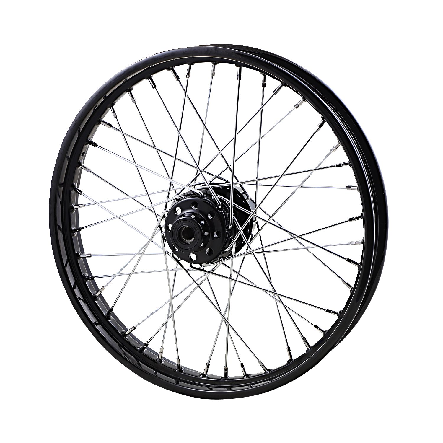DRAG SPECIALTIES Front Wheel - Single Disc/No ABS - Black - 21"x2.15" - '99 FXDWG 64439B
