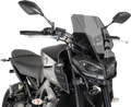 PUIG HI-TECH PARTS New Generation Windscreen - Dark Smoke - MT09 9377F
