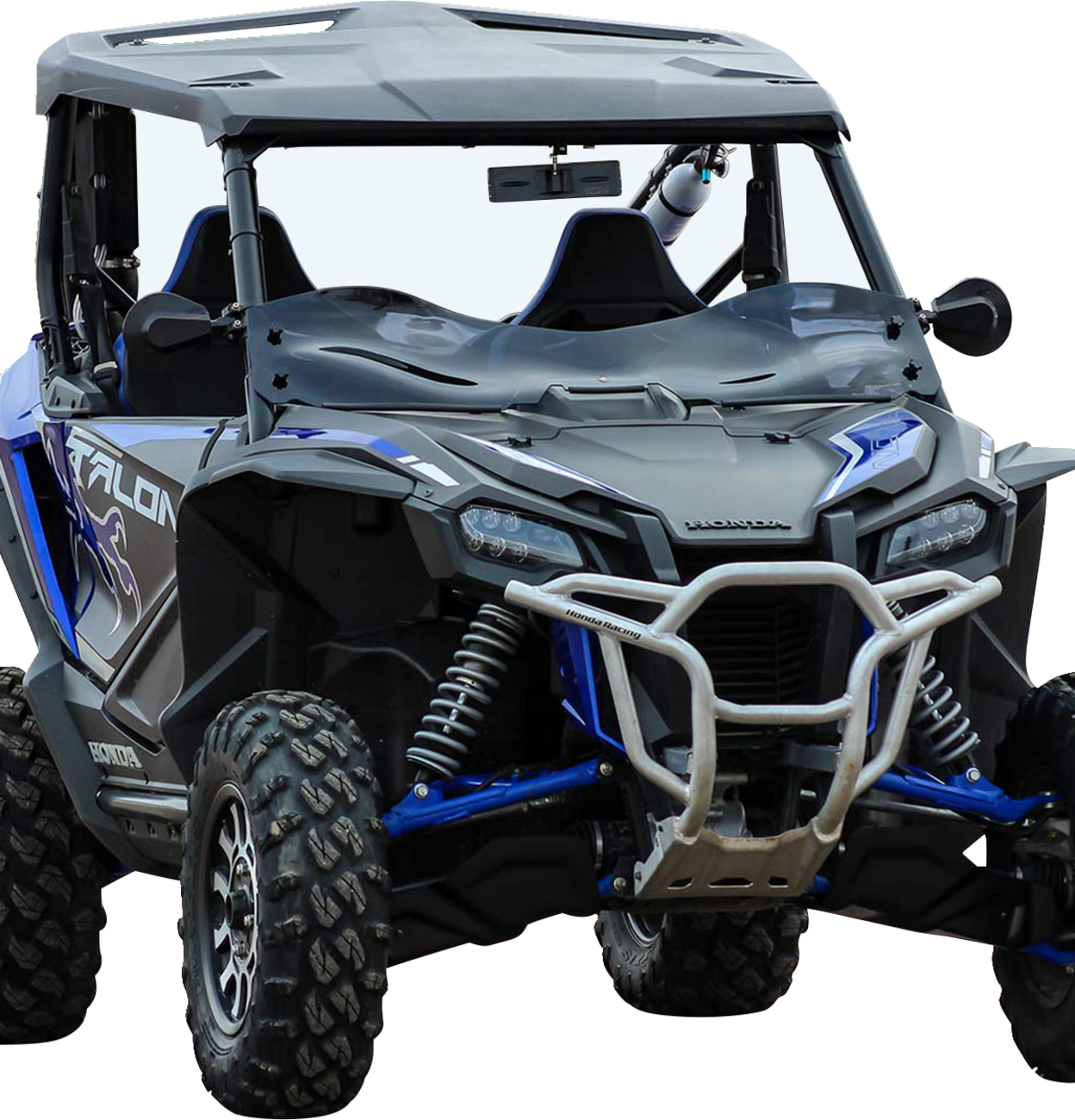 KLOCK WERKS Flare™ Windshield - 13" - Dark Smoke - Talon KWW-05-0541