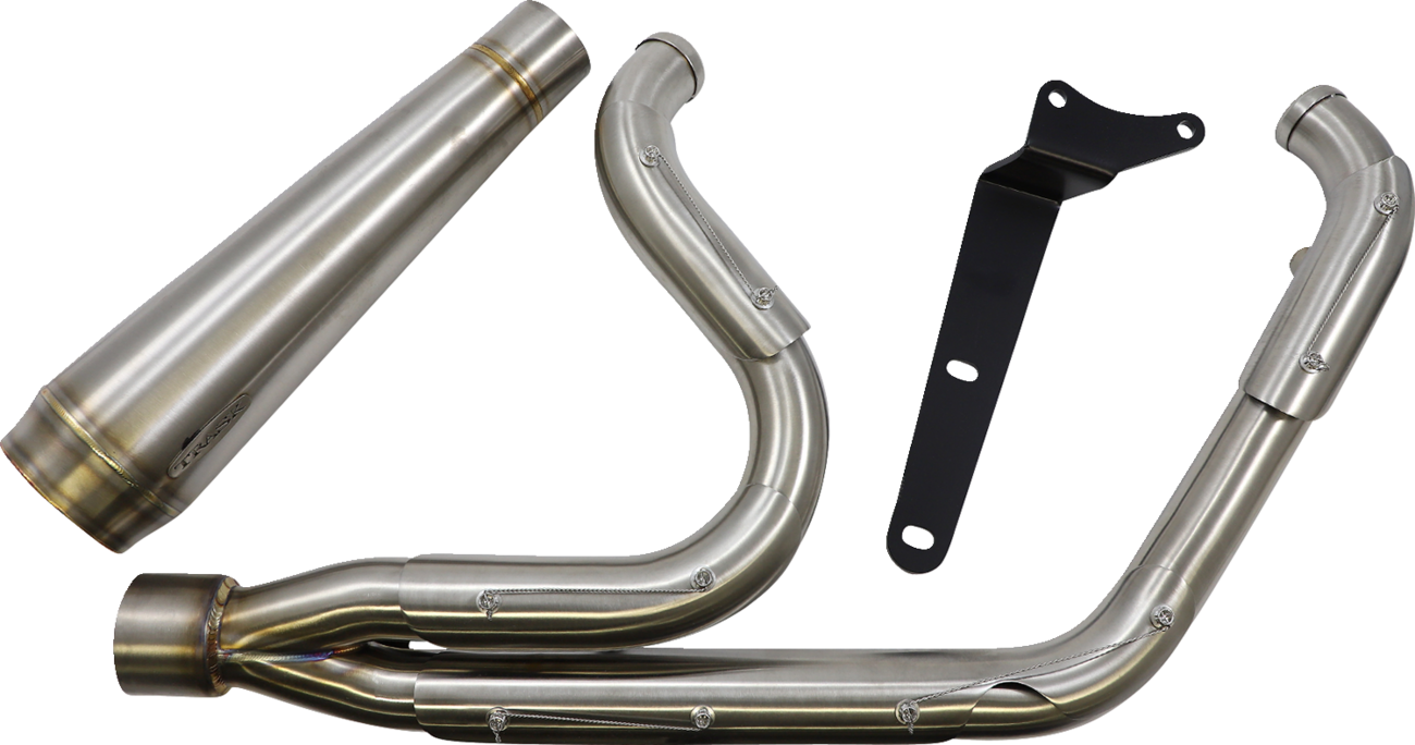 TRASK Assault 2:1 Exhaust - Full Stainless - Straight TM-5000