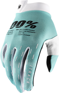 100% iTrack Gloves - Aqua - XL 10008-00003