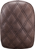 SADDLEMEN Detachable Pillion Pad - Lattice Stitched - Brown SA1026