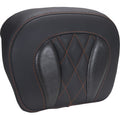 MUSTANG Chopped Tour-Pak® Pad - Mandarin Orange Stitching - FLH/FLT '23-'25 88440MO