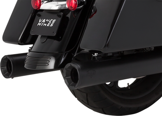 VANCE & HINES 4" Eliminator Mufflers - Black 46714