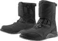 ICON Alcan Waterproof Boots - Black - Size 8.5 3403-1234