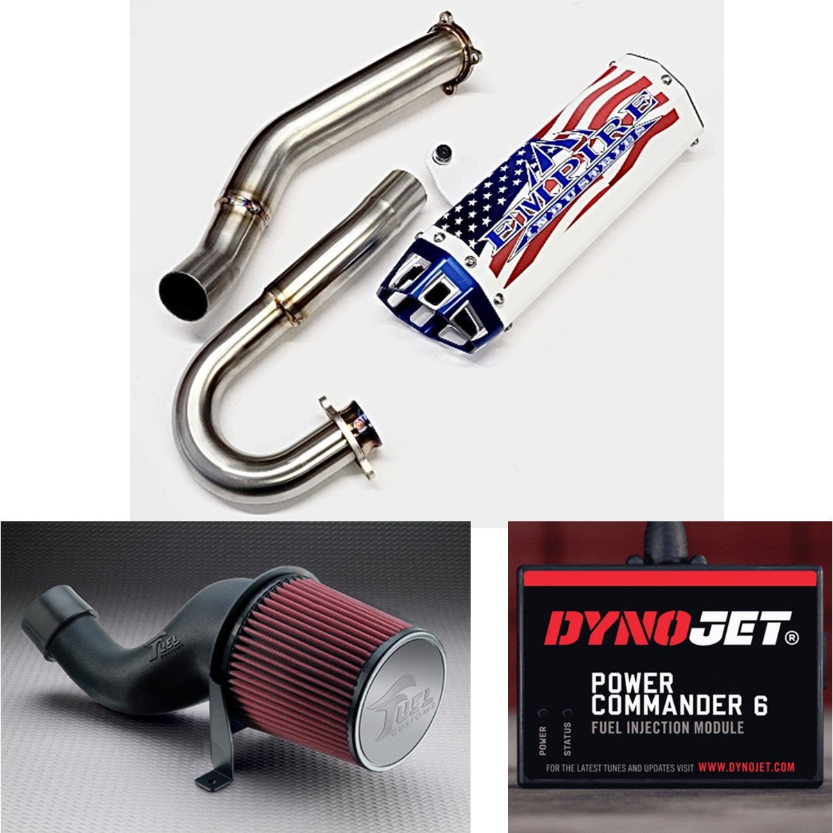 Empire industries yamaha 2010-20 yfz 450 r/x big 3 power package NO AIRBOX