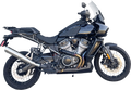 BASSANI XHAUST 4" Stainless Steel Slip-On Exhaust - Silver 1P187SS