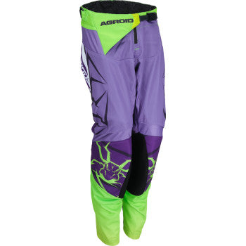 MOOSE RACING Youth Agroid Mesh Pants - Purple/White - 28 2903-2508