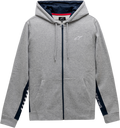 ALPINESTARS Claim Hoodie - Heather Gray - Large 1211524001026L