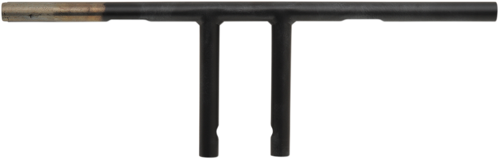 DRAG SPECIALTIES Handlebar - T-Bar - Dimpled - 6" - Flat Black ACT 23.5" WIDE 0601-4217