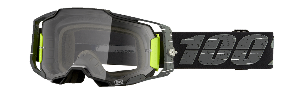 100% Armega Goggles - Antibia - Clear 50004-00021