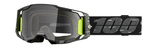 100% Armega Goggles - Antibia - Clear 50004-00021