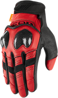 ICON Contra2™ Gloves - Red - 3XL 3301-3712