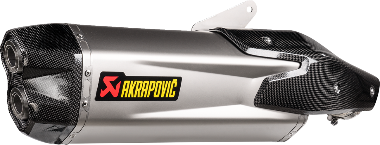 AKRAPOVIC Slip-On Line Muffler - Titanium Ninja H2 SX SE+ 2021-2023 S-K10SO30-HGIT 1811-4315