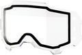 100% Armega Forecast Dual Lens - Clear 59064-00001