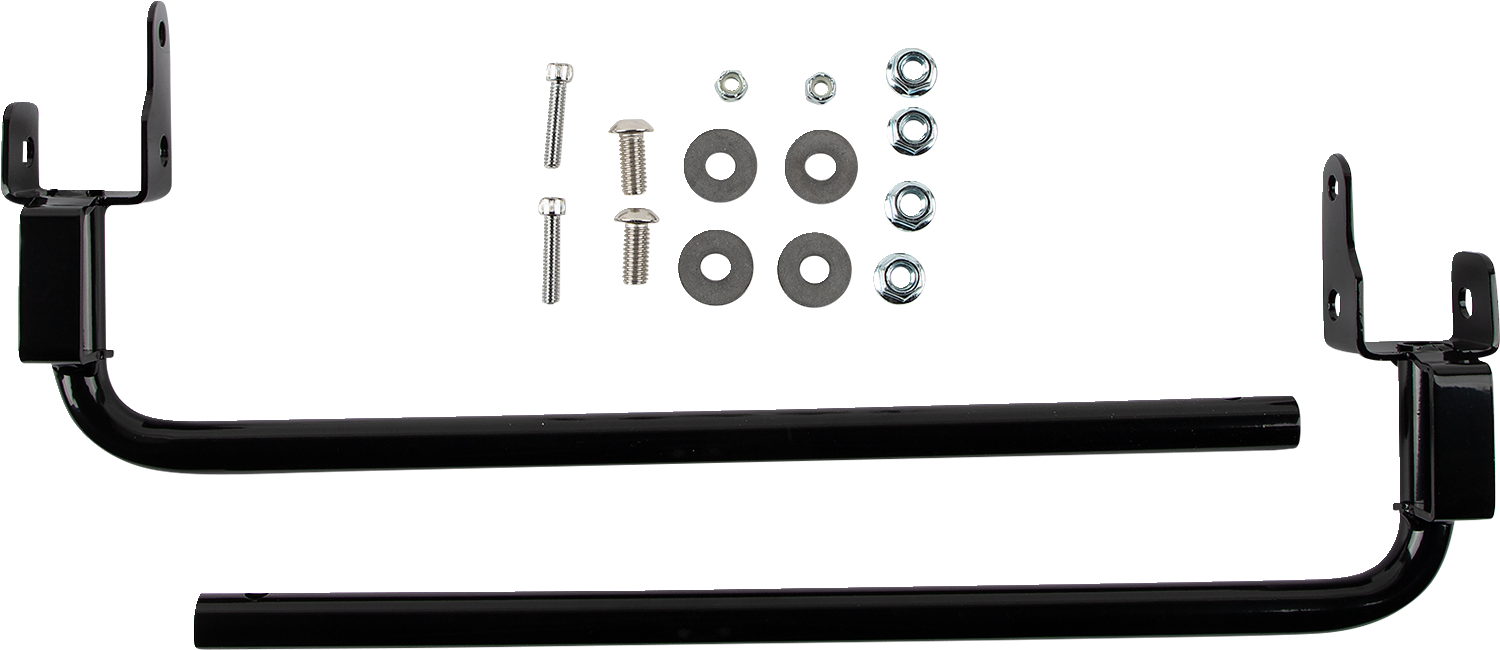 DRAG SPECIALTIES Saddlebag Support Kit - '14-'22 FLT - Chrome 21028