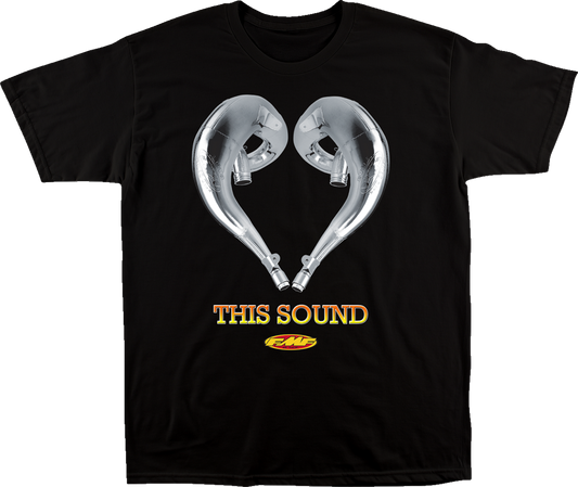 FMF Love Sound T-Shirt - Black - Small SP23118915BLKS 3030-23087