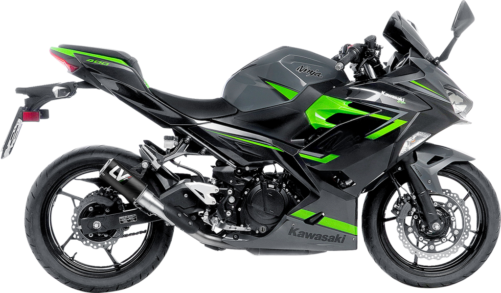 IN STOCK LEOVINCE LV Corsa Muffler - Carbon Fiber  Ninja 400/500 2018-2024-2025 15400CU 1811-4304