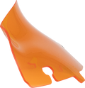 KLOCK WERKS Kolor Flare™ Sport Windshield - 4" - Orange - FLH KWW-01-0675
