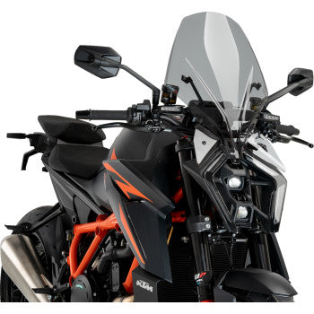 PUIG HI-TECH PARTS New Generation Windscreen - Smoke - 1390 Super Duke 21907H