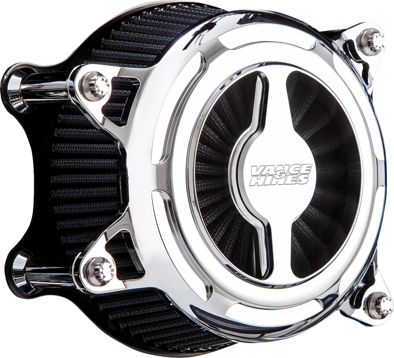 VANCE & HINES VO2 Blade Air Cleaner - Chrome - FL 70395