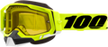 100% Racecraft 2 Snow Goggles - Fluo Yellow - Yellow 50011-00004