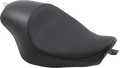 DRAG SPECIALTIES Seat - 3/4 Solo - Black - Smooth - '04-'22 XL NO RUBBER BUMPERS 0804-0743