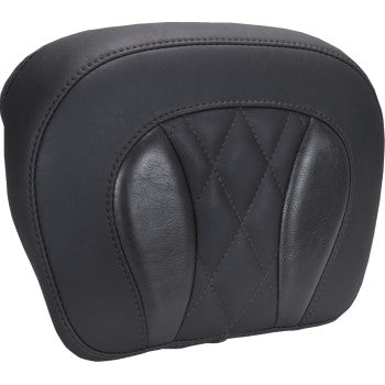 MUSTANG Chopped Tour-Pak® Pad - Black Stitching - FLH/FLT '23-'25 88440
