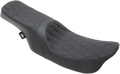DRAG SPECIALTIES Predator 2-Up Seat - Double Diamond - Black - FL 0801-1154