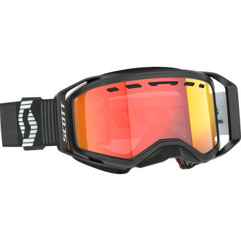 SCOTT Prospect 2.0 SMB Goggle - Black/White - Enhancer Red Chrome Lens 421503-1007312