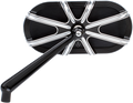 ARLEN NESS 10 Gauge Mirror - Black - Left 13-160