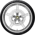 COASTAL MOTO Daytona Front Wheel - Chrome (21") | Rotor (11.8) | Dunlop AE Tire (130/60B21) PKG2-DAY213CH-ABST