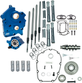 S&S CYCLE Cam Chest Kit with Plate M8 - Gear Drive - Water Cooled - 475 Cam - Chrome Pushrods 310-1002A