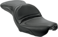 SADDLEMEN Seat - Explorer - Without Backrest - Stitched - Black - FXDWG '04-'05 804-05-0291