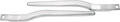 DRAG SPECIALTIES Rear Fender Strut - Smooth - Chrome 19418B