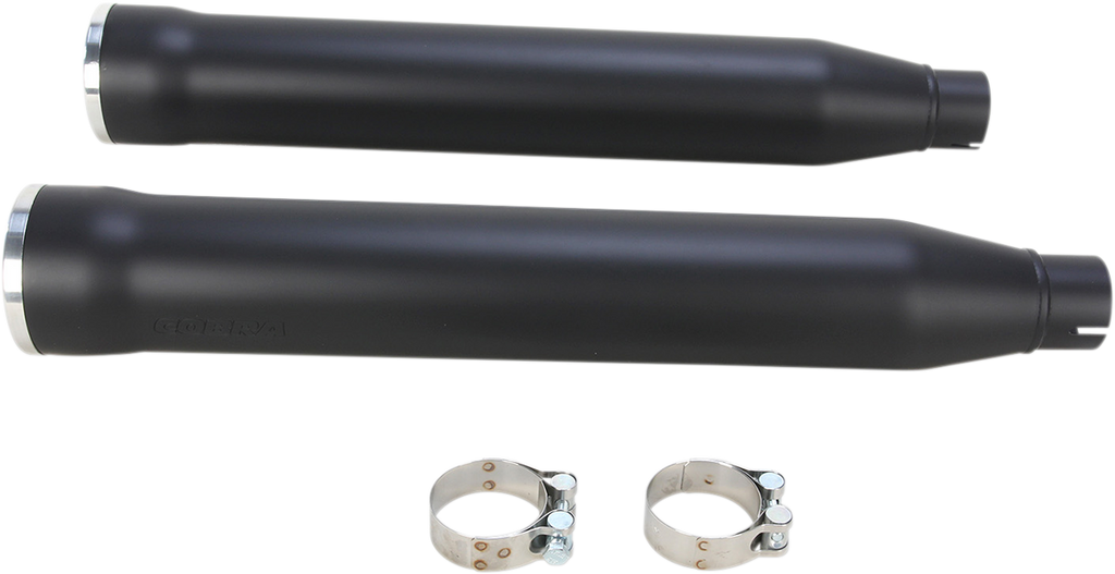 COBRA 3" RPT Mufflers for '95-'17 FXD - Black 6055B