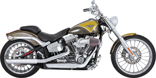 VANCE & HINES 3" Twin Slash Slip-On Muffler - Chrome 16335