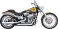 VANCE & HINES 3" Twin Slash Slip-On Muffler - Chrome 16335