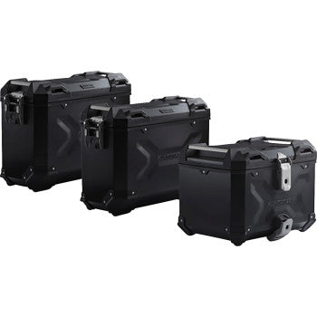 SW-MOTECH Adventure Luggage System - Black - Suzuki VStrom '14-'19 ADV.05.440.75001/B