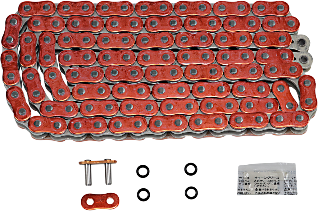 EK 525 ZVX3 - Orange Sportbike Chain - 120 Links 525ZVX3-120AO
