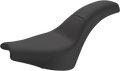 SADDLEMEN Seat - Profiler - Black - Smooth - Softail 818-30-047