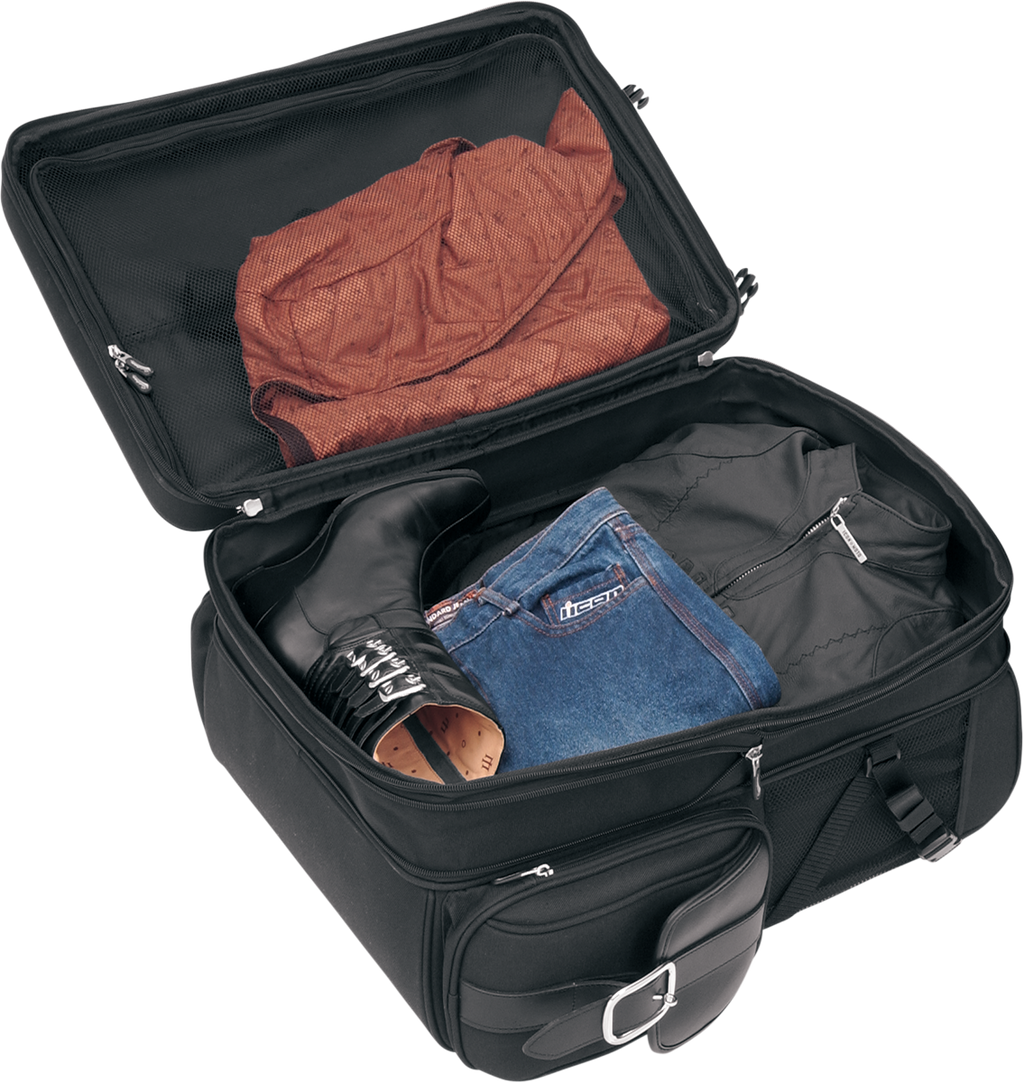 SADDLEMEN S3200DE Deluxe Sissy Bar Bag EX000042