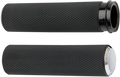 ARLEN NESS Grips - Knurled - TBW - Chrome 07-326