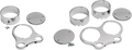 DRAG SPECIALTIES 1.25" T-Bar Single Gauge Mount - Chrome - For '00-'20 OEM Style Gauges 373864