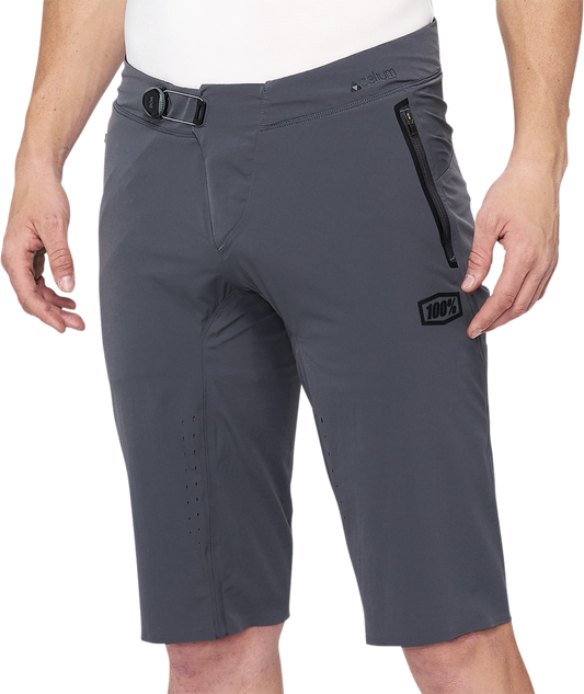 100% Celium Shorts - Charcoal - US 30 40012-00008