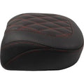 MUSTANG Wide Tripper™ Seat - Passenger - Dark Cherry Stitching - FLT/FLH '23-'25 88511DC